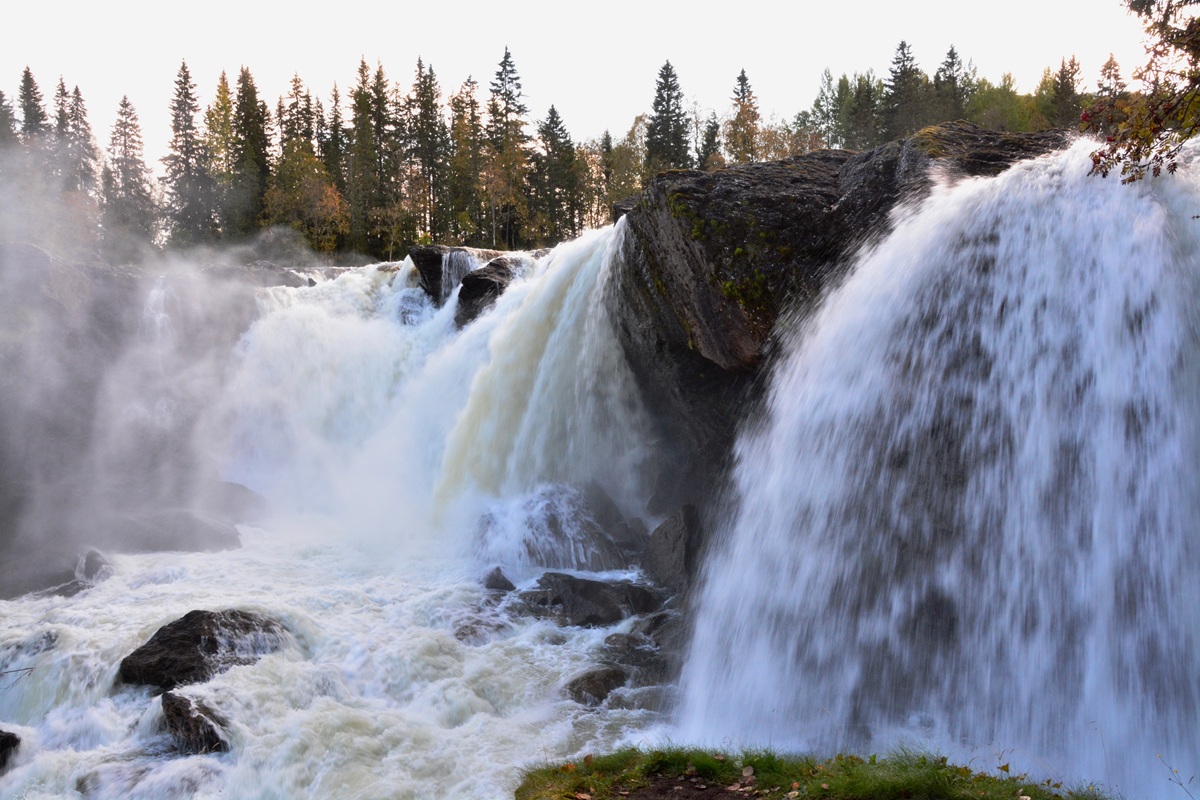 Zerstäubendes Wasser